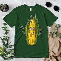 Funny Corn On The Cob Farmers Food Premium T-Shirt