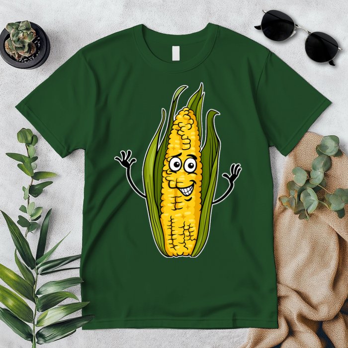 Funny Corn On The Cob Farmers Food Premium T-Shirt
