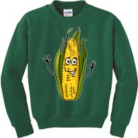 Funny Corn On The Cob Farmers Food Kids Sweatshirt