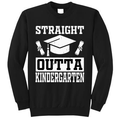 Funny Class Of Straight Outta Kindergarten Graduation Sweatshirt