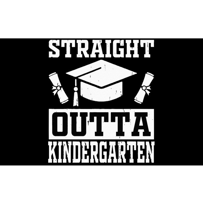 Funny Class Of Straight Outta Kindergarten Graduation Bumper Sticker