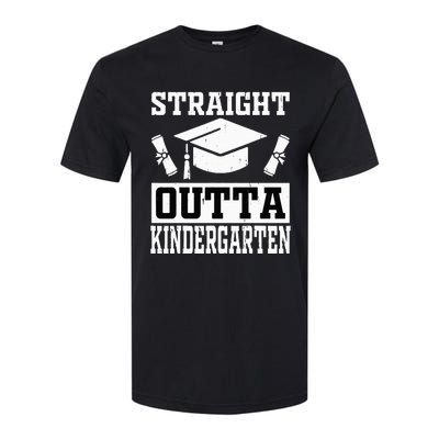 Funny Class Of Straight Outta Kindergarten Graduation Softstyle CVC T-Shirt