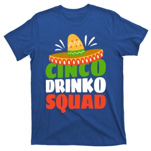 Funny Cinco O Squad Cinco De Mayo Funny Gift T-Shirt