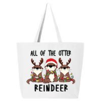 Funny Christmas Otters Cute All Of The Otter Reindeer 25L Jumbo Tote