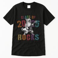 Funny Class Of 2025 Rocks Graduated Signature Autographs Cat .Png Tall T-Shirt