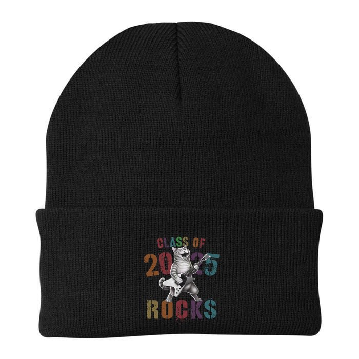 Funny Class Of 2025 Rocks Graduated Signature Autographs Cat .Png Beanie