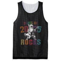 Funny Class Of 2025 Rocks Graduated Signature Autographs Cat .Png Mesh Reversible Basketball Jersey Tank