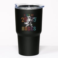 Funny Class Of 2025 Rocks Graduated Signature Autographs Cat .Png Tumbler