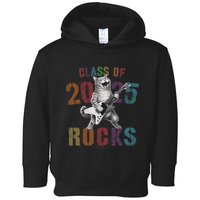 Funny Class Of 2025 Rocks Graduated Signature Autographs Cat .Png Toddler Hoodie