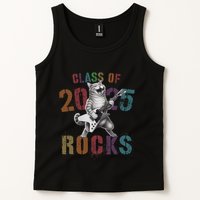 Funny Class Of 2025 Rocks Graduated Signature Autographs Cat .Png Tank Top