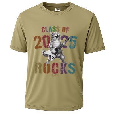 Funny Class Of 2025 Rocks Graduated Signature Autographs Cat .Png Performance Shirt