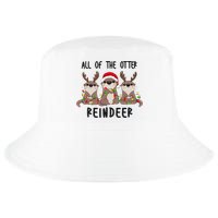Funny Christmas Otters Cute All Of The Otter Reindeer Cool Comfort Performance Bucket Hat