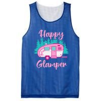 Funny Camping Outdoor Rv Camper Happy Glamper Great Gift Mesh Reversible Basketball Jersey Tank