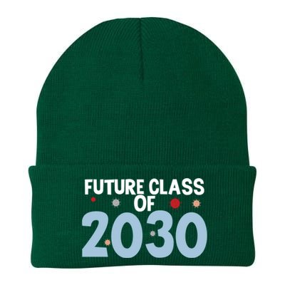 Future Class Of 2030 Cute 4Th Grade Gift Knit Cap Winter Beanie