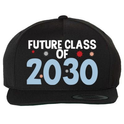 Future Class Of 2030 Cute 4Th Grade Gift Wool Snapback Cap