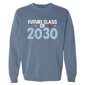 Future Class Of 2030 Cute 4Th Grade Gift Garment-Dyed Sweatshirt