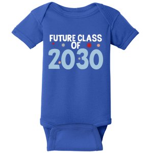 Future Class Of 2030 Cute 4Th Grade Gift Baby Bodysuit