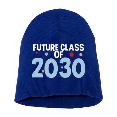 Future Class Of 2030 Cute 4Th Grade Gift Short Acrylic Beanie