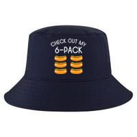 Funny Check Out My 6 Pack Hotdog Gym Lovers Funny Hotdog Lovers Cool Comfort Performance Bucket Hat