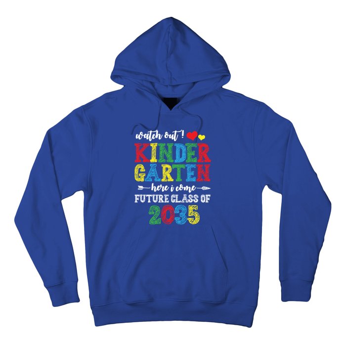 Funny Class Of 2035 Watch Out Kindergarten Here I Come Meaningful Gift Hoodie