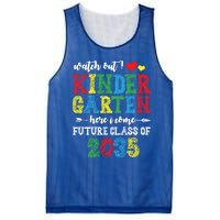 Funny Class Of 2035 Watch Out Kindergarten Here I Come Meaningful Gift Mesh Reversible Basketball Jersey Tank