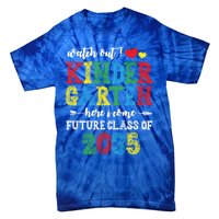 Funny Class Of 2035 Watch Out Kindergarten Here I Come Meaningful Gift Tie-Dye T-Shirt