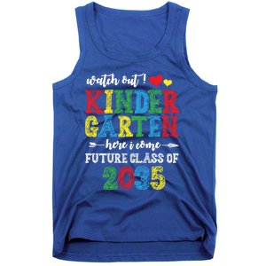 Funny Class Of 2035 Watch Out Kindergarten Here I Come Meaningful Gift Tank Top