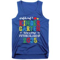 Funny Class Of 2035 Watch Out Kindergarten Here I Come Meaningful Gift Tank Top