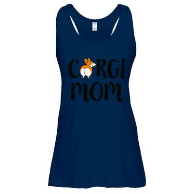 Funny Corgi Pet Owner Outfit Women Corgi Mom Ladies Essential Flowy Tank