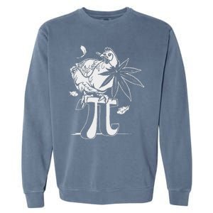 Funny Chicken Pot Pie Pi Lovers Day Humorous Adult Joke Garment-Dyed Sweatshirt