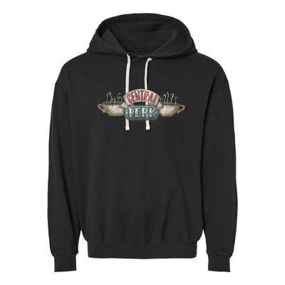 Friends Central Perk Classic Garment-Dyed Fleece Hoodie