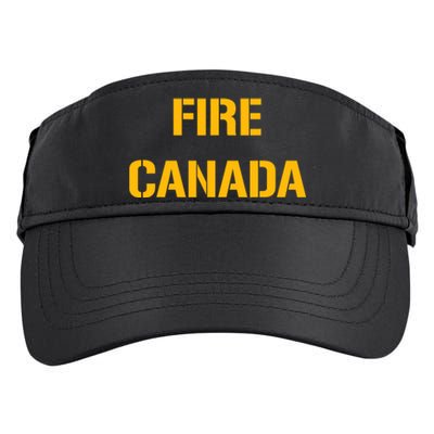 Fire Canada Pittsburgh Football Adult Drive Performance Visor