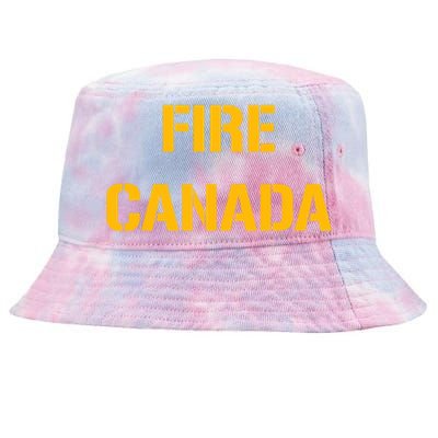 Fire Canada Pittsburgh Football Tie-Dyed Bucket Hat