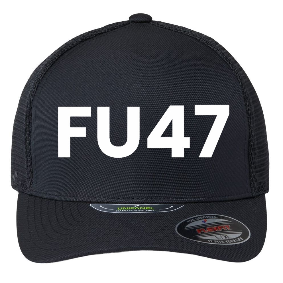 Fu47 Comedy Parody Flexfit Unipanel Trucker Cap
