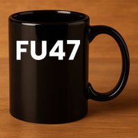 Fu47 Comedy Parody 11oz C Handle Ceramic Mug