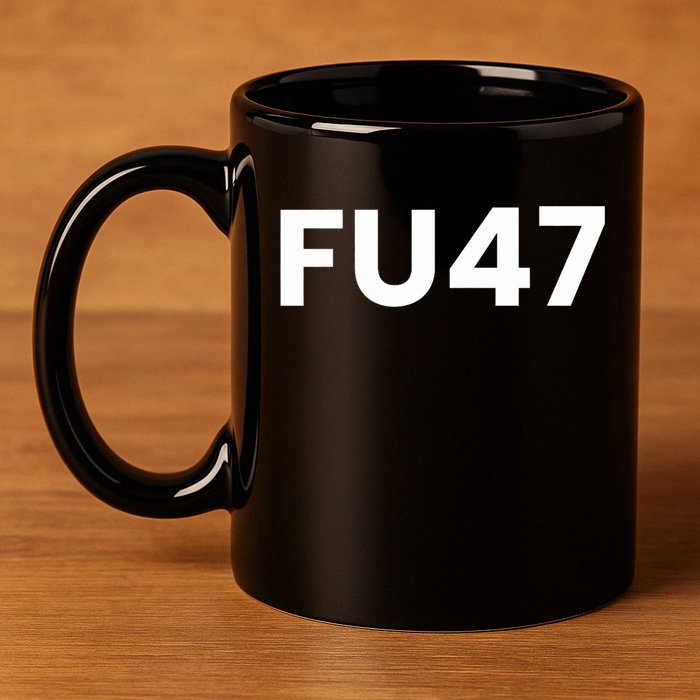 Fu47 Comedy Parody 11oz C Handle Ceramic Mug