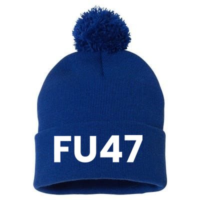 Fu47 Comedy Parody Pom Pom 12in Knit Beanie