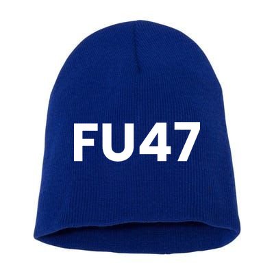 Fu47 Comedy Parody Short Acrylic Beanie