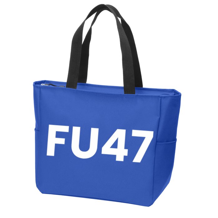 Fu47 Comedy Parody Zip Tote Bag