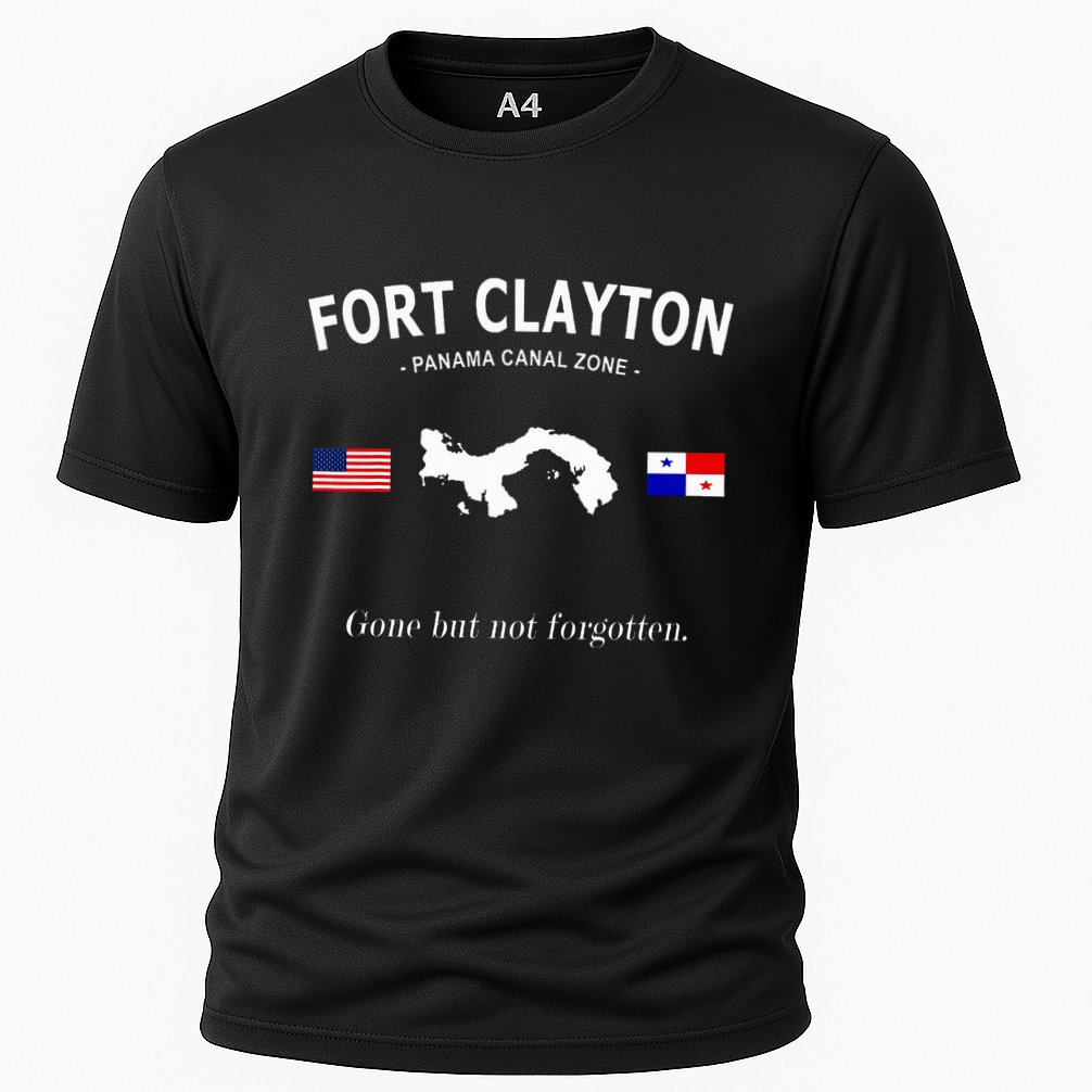 Fort Clayton Panama Canal Zone Cooling Performance Crew T-Shirt
