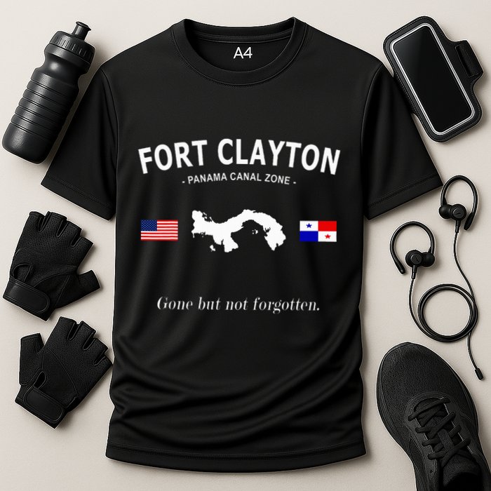 Fort Clayton Panama Canal Zone Cooling Performance Crew T-Shirt