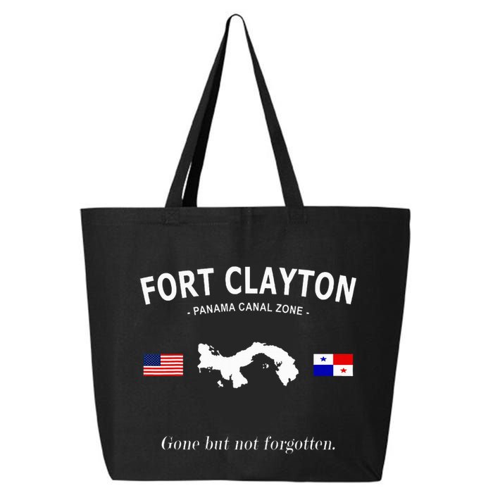 Fort Clayton Panama Canal Zone 25L Jumbo Tote