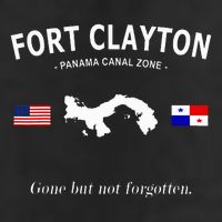 Fort Clayton Panama Canal Zone 25L Jumbo Tote