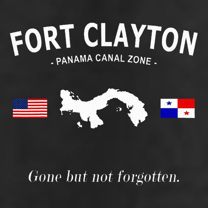 Fort Clayton Panama Canal Zone 25L Jumbo Tote