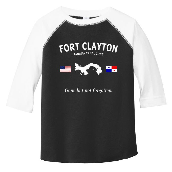Fort Clayton Panama Canal Zone Toddler Fine Jersey T-Shirt
