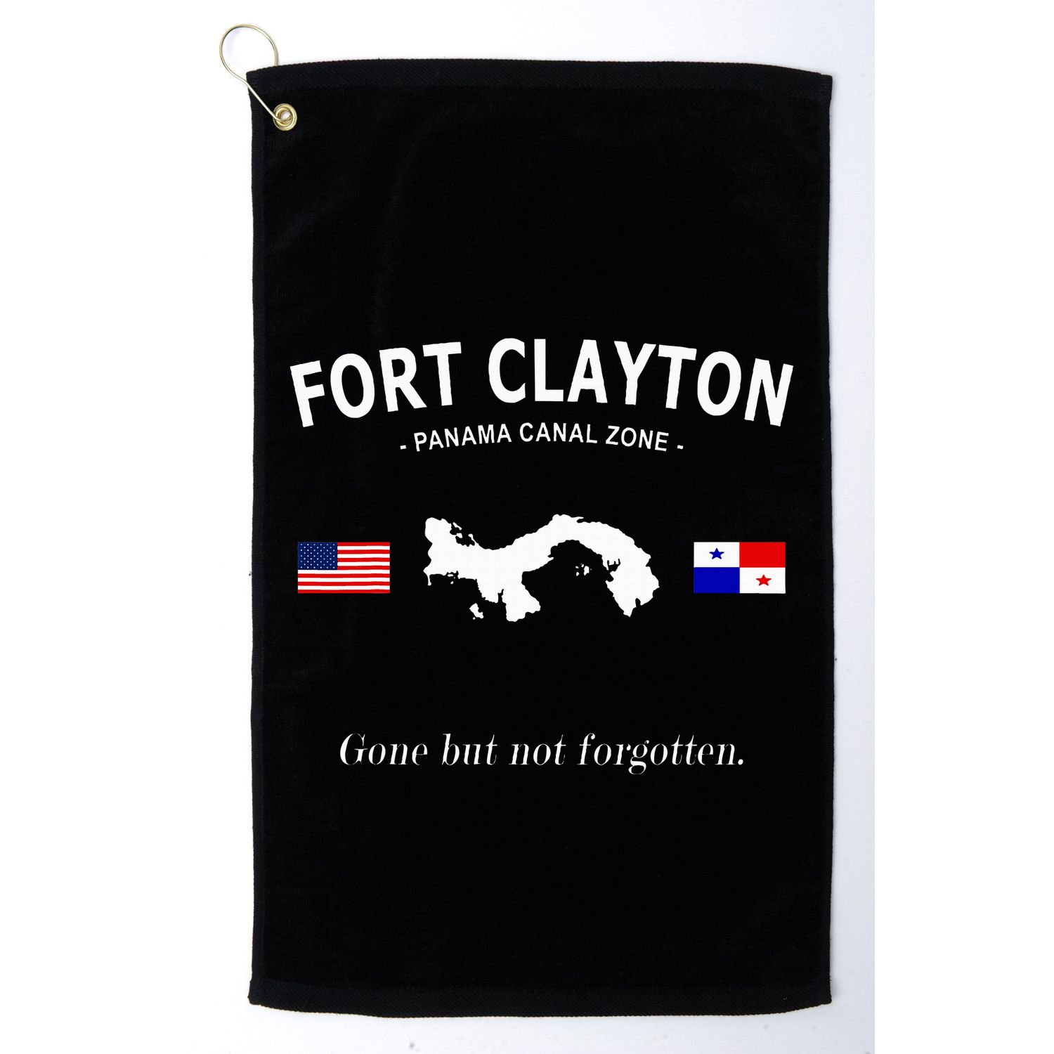 Fort Clayton Panama Canal Zone Golf Towel