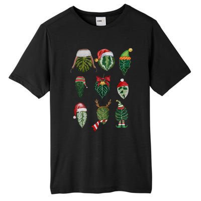 Funny Christmas Plant Family Xmas Holiday Gift Tall Fusion ChromaSoft Performance T-Shirt