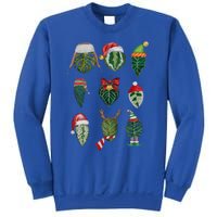 Funny Christmas Plant Family Xmas Holiday Gift Sweatshirt