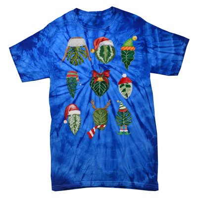 Funny Christmas Plant Family Xmas Holiday Gift Tie-Dye T-Shirt