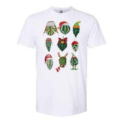 Funny Christmas Plant Family Xmas Holiday Gift Softstyle CVC T-Shirt